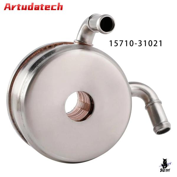 互換品 トヨタ レクサス 3.5L ハイランダー/シエナ/RX350 用 エンジンオイルクーラー 15710-31021