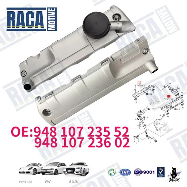 互換品 ポルシェ カイエン 9PA 4.8T/4.8L 用 エンジンバルブカバー オイルセパレーターキット