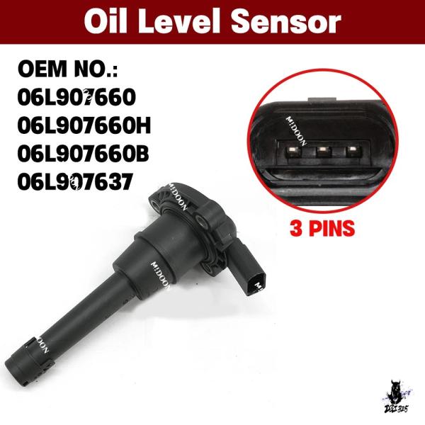 互換品 アウディ A4/A5/Q7 VW トゥアレグ用 エンジンオイルレベルセンサー 06L907660