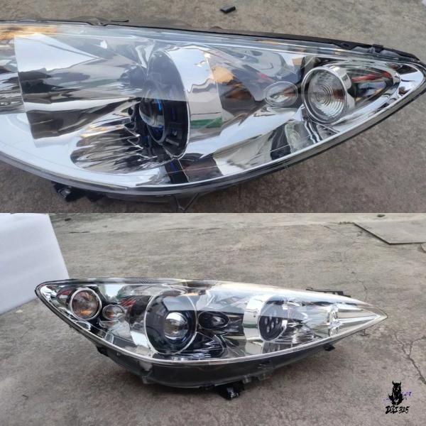 互換品 プジョー 308 CC/308SW/RCZ 用 LED ヘッドライトアセンブリ DRL付き