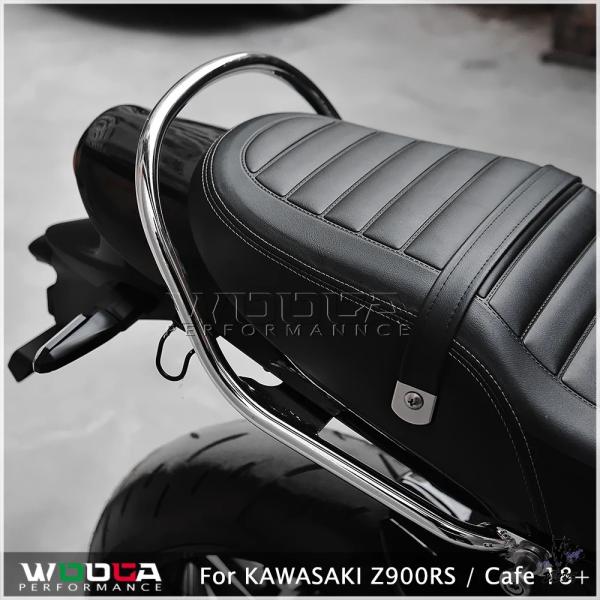 互換品 Kawasaki Z900RS/Z650RS 用 2018-2025 旅客グラブバー カフェリア荷物ラック