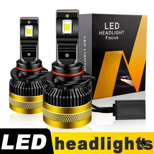 互換品 レクサスGS 300/400/430 1998-2005 用 9005/9006 LEDヘッドライトバルブ 2個入り