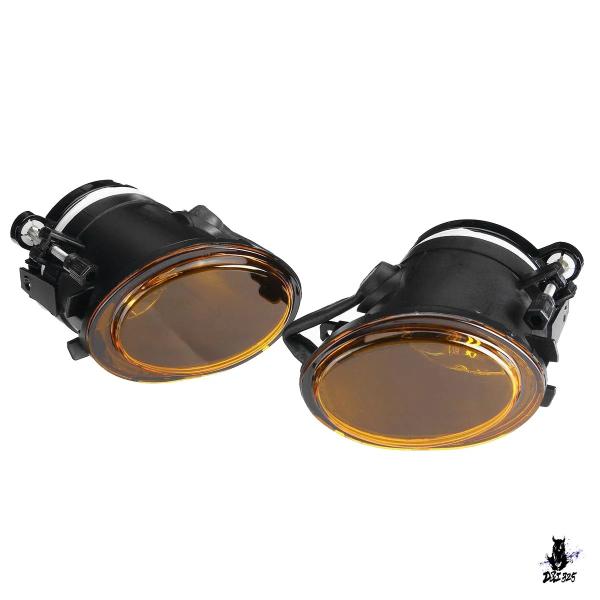 互換品 BMW E46 M3 II/E39 M5 用 フロントフォグランプ イエロー 2個セット