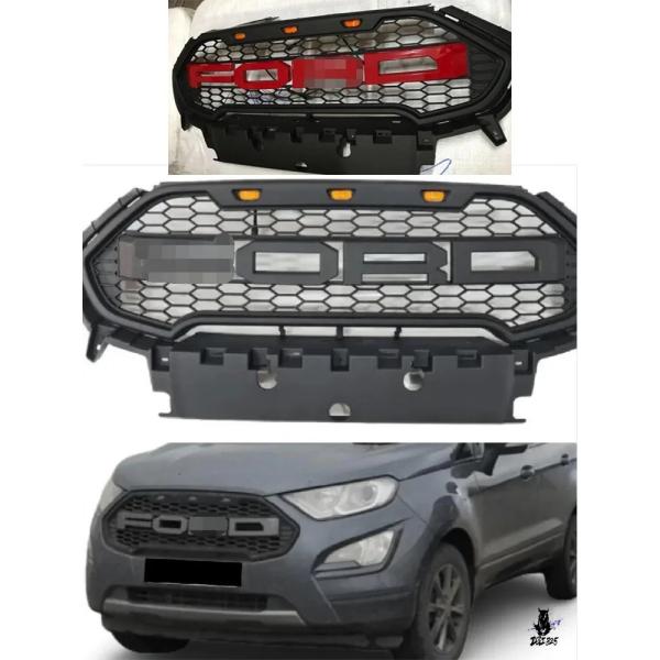 互換品 フォードエコスポーツ 2017-2019 用 ハニカムフードグリル