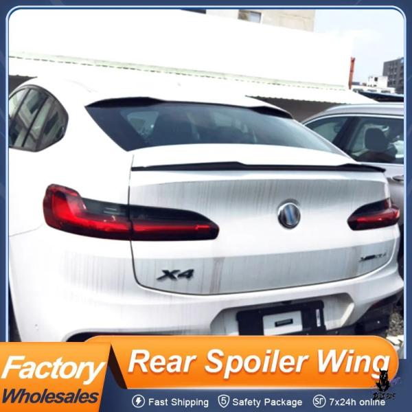 互換品 BMW X4 G02 2019-2024用 リアトランクリッドダックテールスポイラー Mスタイル