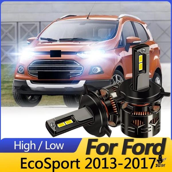 互換品 フォード エコスポーツ 2013-2017 用 LED ヘッドライトバルブ 2個セット 30000LM