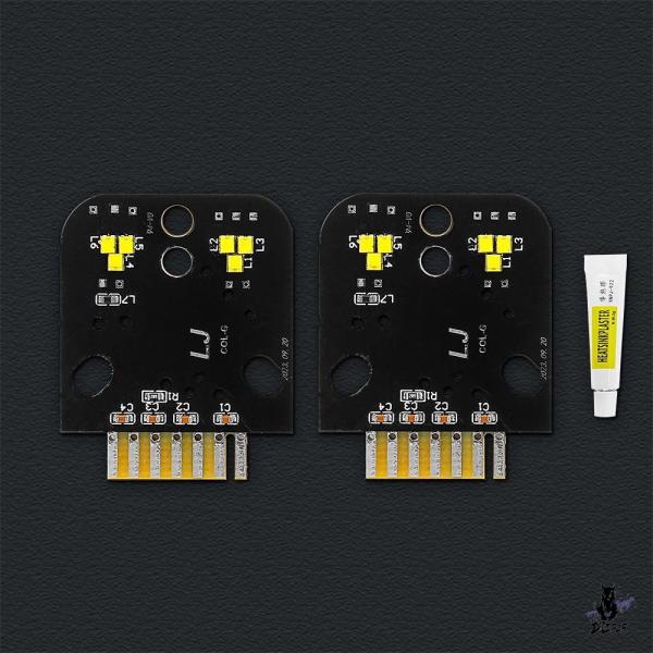 互換品 BMW X3/X4 G01/G02 用 LED ヘッドライト DRLボード 2018-2021