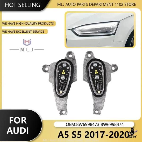 互換品 アウディ A5/S5 2017-2020 ヘッドライト DRL モジュールエンジェルアイ LED