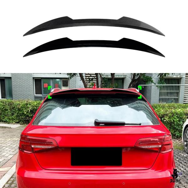 互換品 アウディ A3 8V ハッチバック 2014-2020 用 リアトランクスポイラー