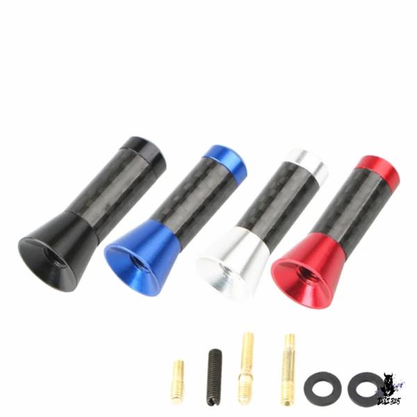 互換品 クライスラー用 カーボン柄 3.5cm スタビーアンテナ