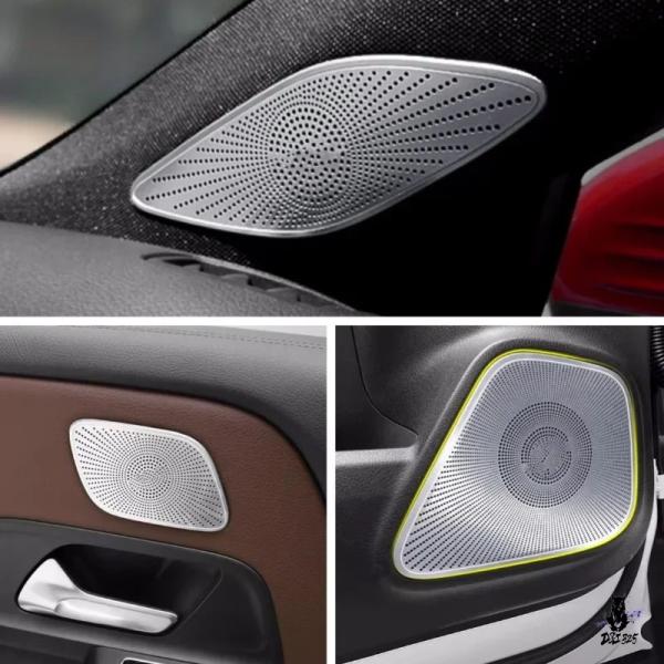 互換品 メルセデスベンツ Aクラス W177 2019-2022用 スピーカー装飾カバー