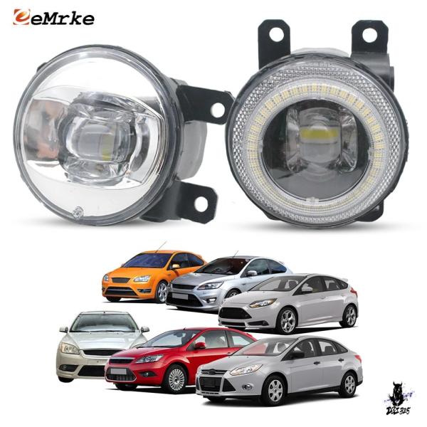 互換品 フォード フォーカス2/3 用 30W LEDフォグランプ 2個セット DRL付き