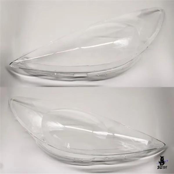 互換品 プジョー307 2008-2013 用 ヘッドライトカバー ガラスレンズカバー