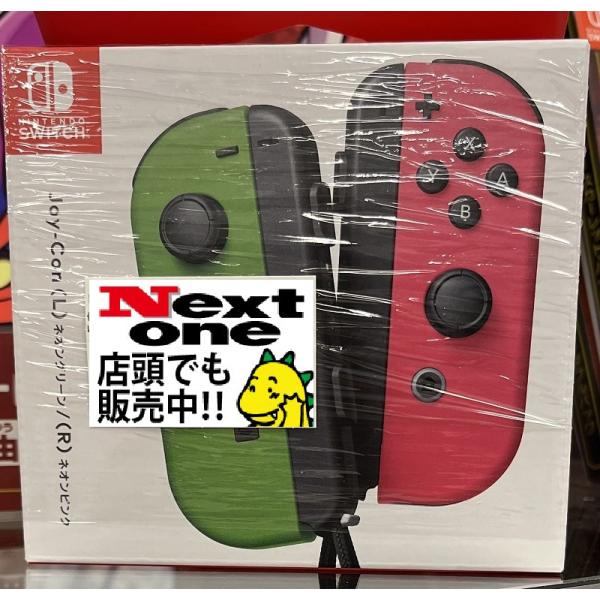 Joy−Con（L）ネオングリーン/（R）ネオンピンク（任天堂製）(TVゲーム