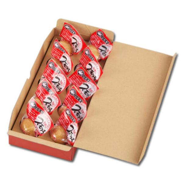 契約農場で産まれた白い殻の卵だけを使用しています。半熟にゆでて塩味をつけ、桜のチップとさくらんぼのチップで本格くん製しました。化粧箱入りで、贈答用として人気があります。商品名　スモッち１０個 化粧箱入内容量　スモッち（約55g）×１０個原材...