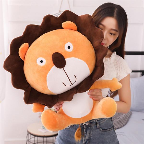 送料無料 抱き枕ライオン ぬいぐるみlion 60センチ 3サイズ2色選択可