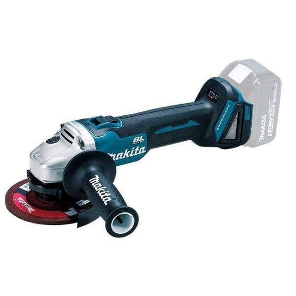 マキタ　１８Ｖ　１２５ｍｍ　充電式ディスクグラインダ　　ＧＡ５０４ＤＺＮ　本体のみモデル●　キックバック低減機能（ＡＦＴ）●　１８Ｖ　本体のみ●　切込深さ２０ｍｍ　充電式では業界初●　大型・高トルクタイプのブラシレスモーター●　業界初、自動...