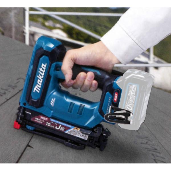 新品 マキタ 充電式タッカ ST002GZK ブルー 本体＋ケース J線ステープル専用10mm makita 苫小牧西店 新品 マキタ 充電式タッカ ST002GZK ブルー 本体＋ケース J線