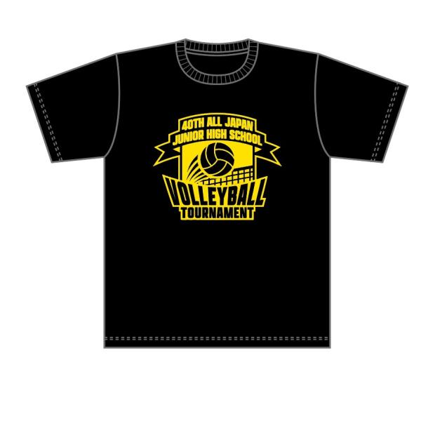 大会記念TシャツA　ブラック