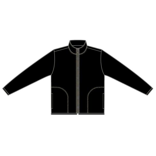 大会記念ドライジップジャケット　ブラック