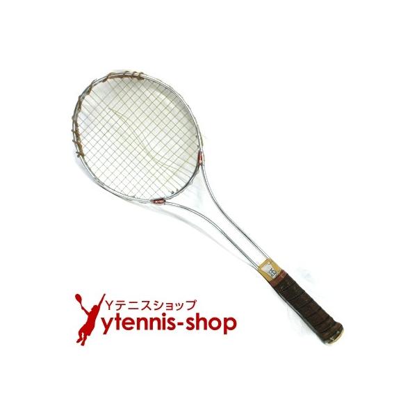 スチールラケットアンティーク、ヴィンテージラケットとしての商品ですので、経時変化による塗料の退色や若干の擦れキズ等がございます事ご理解くださいませ。実際のご使用は製造時よりの経年劣化や使用状態により折れる危険性もありますのでおやめください。...