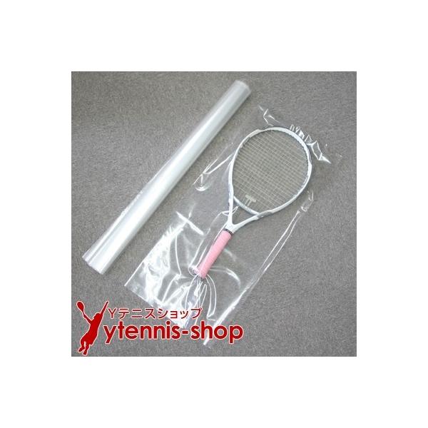 テニスラケット、ガット プロテクト専用ポリエチレンバッグ 10枚セットの商品説明サイズ:横41cm×縦92cm 厚み0.04mm(メーカーの使用している物は0.02〜0.03mmです)素 材:ポリエチレン写真のラケットは含まれません。写真撮...