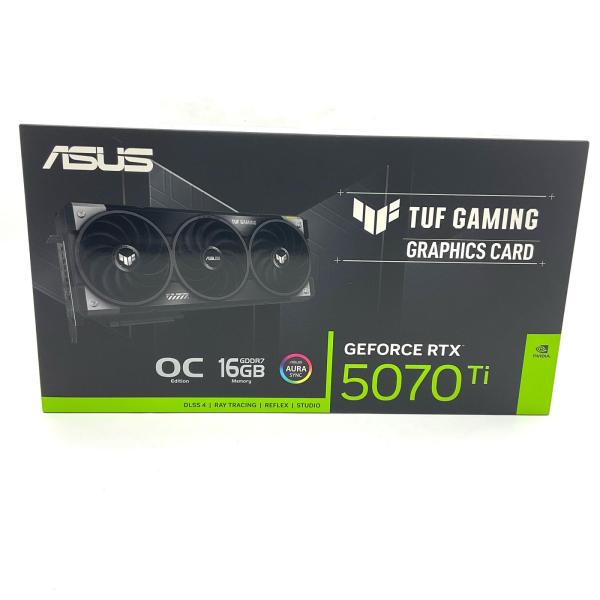 ASUS グラフィックボード GeForce RTX 5070 Ti TUF-RTX5070TI