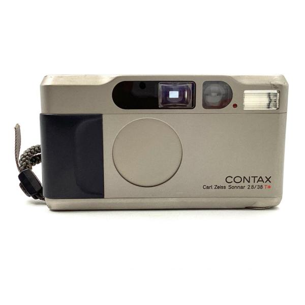 CONTAX T2 チタンシルバー 動作確認済【全額返金保証】【最速発送