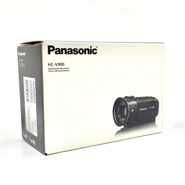 Panasonic　HC-V900-K　フルHDビデオカメラ　黒　新品未開封 Panasonic HC-V900 ビーズブラック（HC-V900-K）デジタルハイビジョン