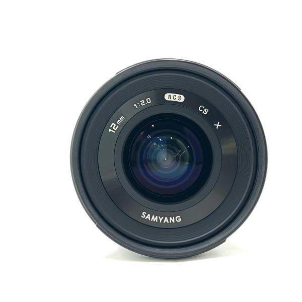 【最速発送】SAMYANG 12mm F2.0 NCS CS ブラック [フジフイルム用]【難有】 最速発送】SAMYANG 12mm F2.0 NCS CS ブラック [フジフイルム用]【難有