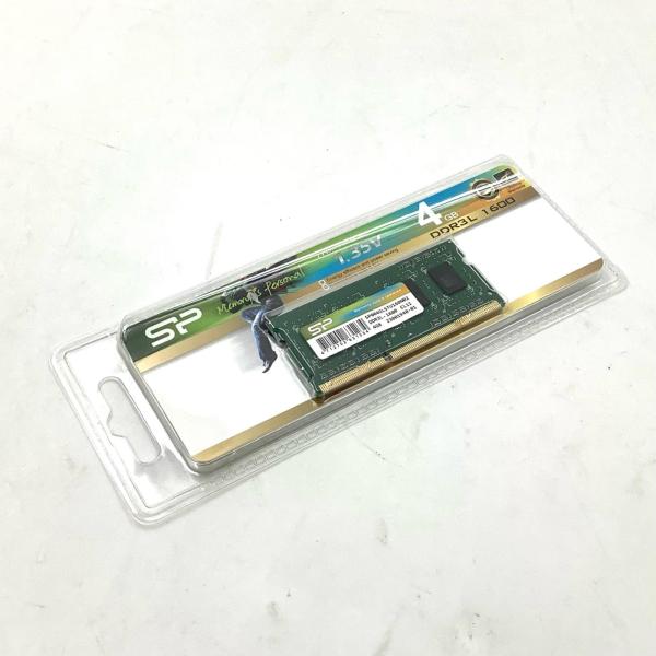 【全額返金保証】【最速発送】SP メモリ DDR3L PC3-12800 4GB SP004GLSTU160N02 新品未開封 即納OK