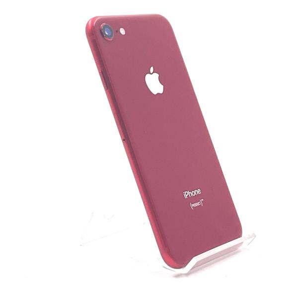 【全額返金保証】【最速発送】 iPhone 8 64GB (PRODUCT)RED au 白ロム 動作確認済 77%
