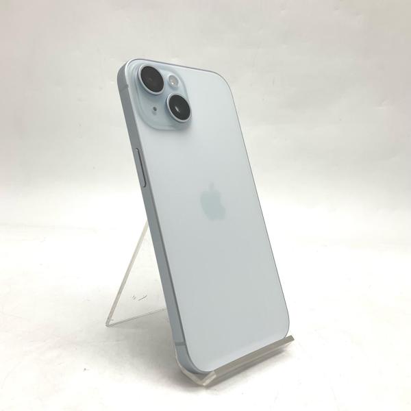 全額返金保証】【最速発送】 iPhone 15 128GB ブルー SIMフリー 白ロム