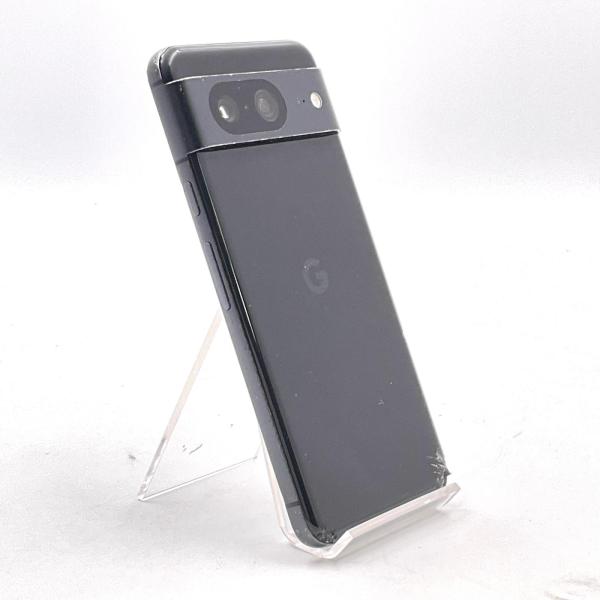 【最速発送】 Google Pixel 8 128GB ブラック系 au SIMフリー 白ロム【難有】
