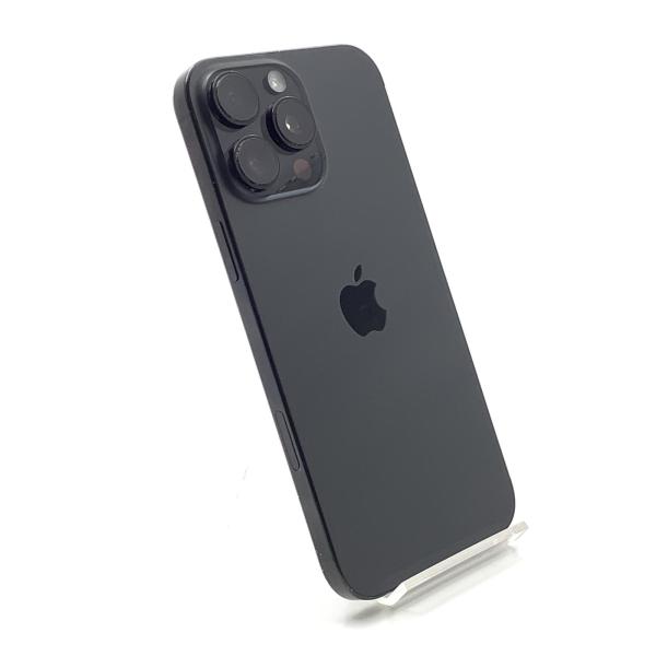 【最速発送】 iPhone 16 Pro Max 256GB ブラックチタニウム SIMフリー 白ロム【難有】 92%