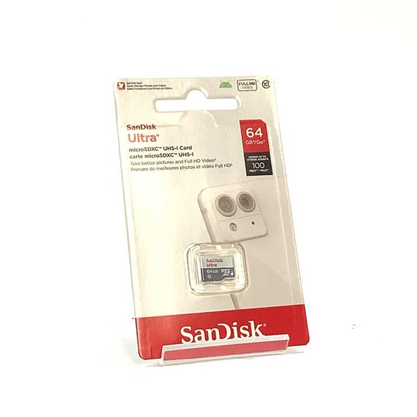 【全額返金保証】【最速発送】SanDisk Ultraシリーズ microSDXCカード 64GB SDSQUNR-064G-GN3MN 新品未開封 即納OK