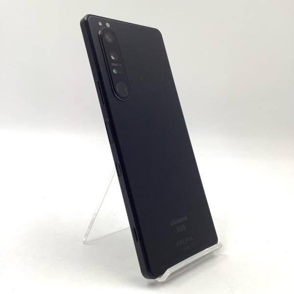 【最速発送】Sony Xperia 1 III 256GB ブラック docomo SO-51B 白ロム【難有】