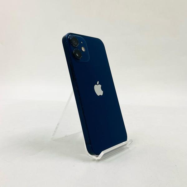【全額返金保証】【最速発送】 iPhone mini 12 128GB ブルー SIMフリー 白ロム 動作確認済 75%