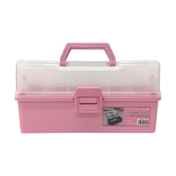 トラスコ HP-320 P ホームケース 321×195×165 ピンク TRUSCO