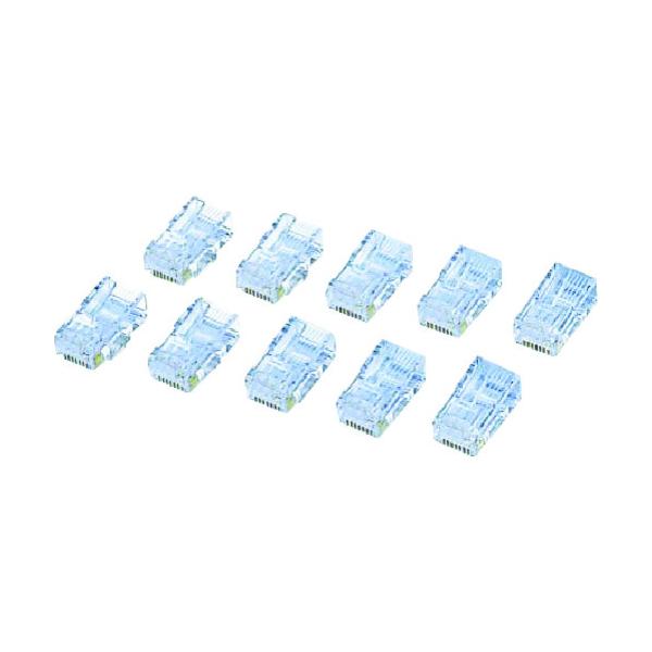 TR �G���R�� CAT6�Ή�RJ45�R�l�N�^10��