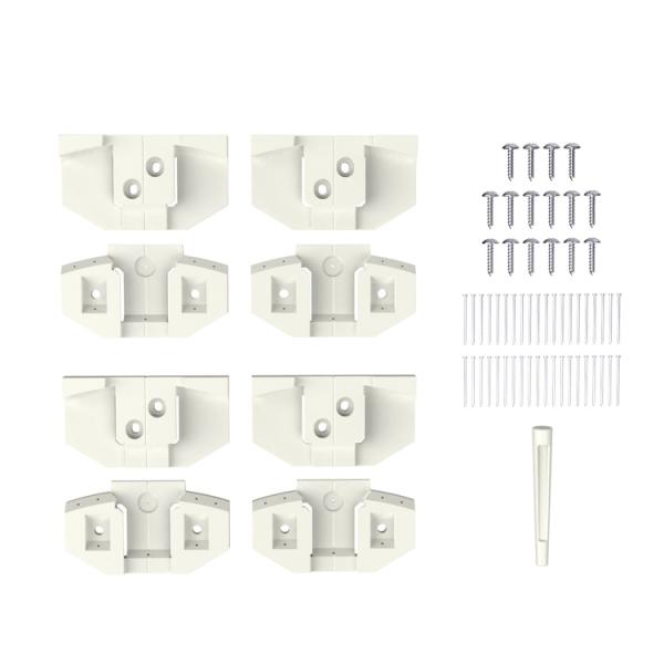 LABRICO 浮かせる家具ブラケット 柱2本用 (FXO-23) : パーツEX