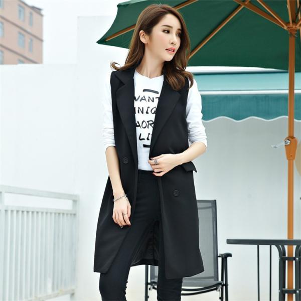 スーツベスト ジレ ベスト ロング レディース テーラード トップス アウター カジュアル Ol 通勤 黒 Buyee Buyee 提供一站式最全面最專業現地yahoo Japan拍賣代bid代拍代購服務 Bot Online