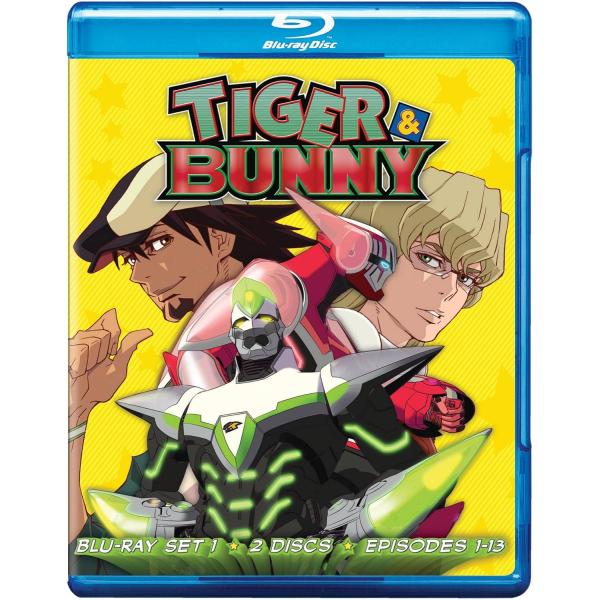 タイガー＆バニー ブルーレイ セット1 【高画質で楽しむ伝説のバディ】 1080p 12話収録 北米版アニメ