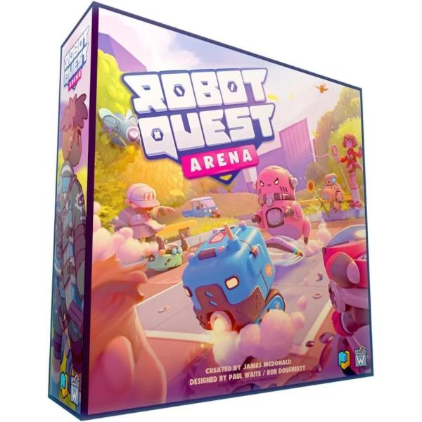 ロボット・クエスト・アリーナ【負けても即復活！脱落者ゼロの熱狂】新感覚のデッキ構築ボードゲーム