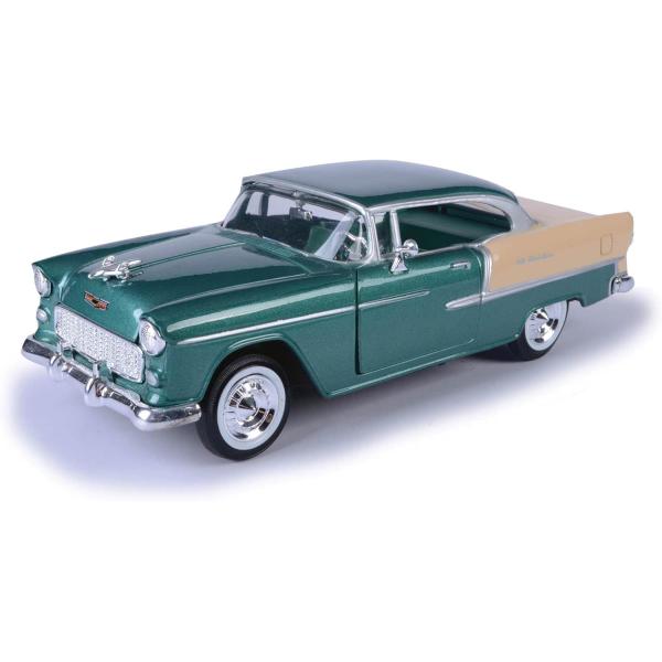 55年シボレーダイキャストモデル 楽天市場】ダイキャスト 1/24 箱入り ミニカー1955 CHEVY BEL AIR
