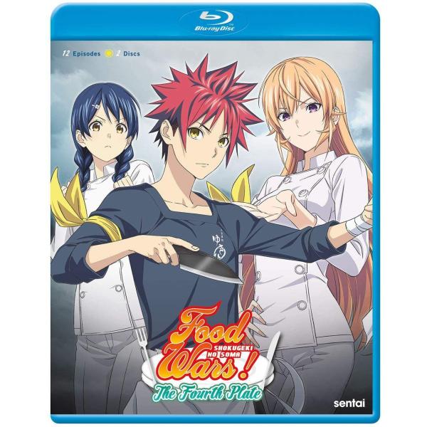 Blu-ray Food Wars! The Fourth Plate 食戟のソーマ 神ノ皿 北米