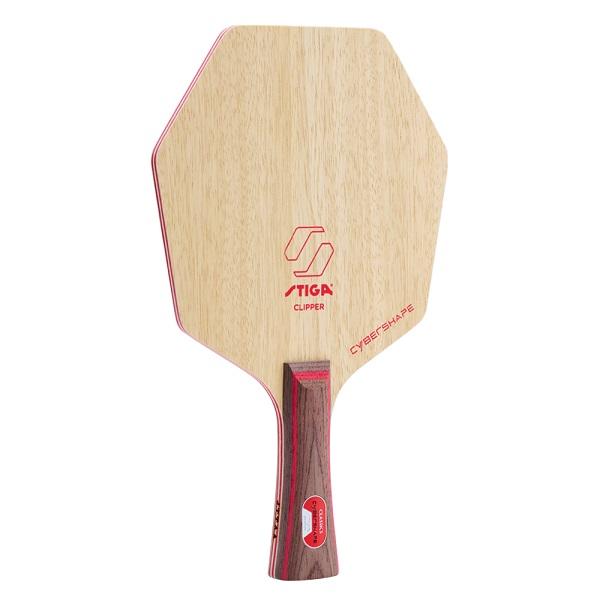 ベストセラーラケットがサイバーシェイプで新登場木材7枚 板厚6.5± 基準重量87±スピード112コントロール68スティガの木材7枚合板ラケットの代名詞であり、ベストセラーを続けている『クリッパーウッド』をサイバーシェイプのブレードにしたこ...