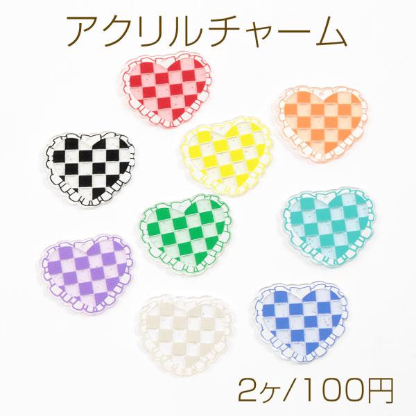 バーバリー チェック柄　ハート　 ハートチャーム付き 楽天市場】KHタータンチェックHT キーホルダー アクリル