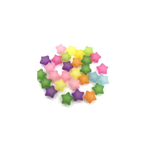 アクリルビーズ 星 大 サンドブラストカラーミックス 15mm(100g) :ACY-SDSTB-CLMX:ビーズアンドパーツ - 通販 - Yahoo!ショッピング アクリルビーズ 星 大 サンドブラストカラーミックス 15mm(100g) :ACY-SDSTB-CLMX:ビーズアンドパーツ - 通販 - Yahoo!ショッピング