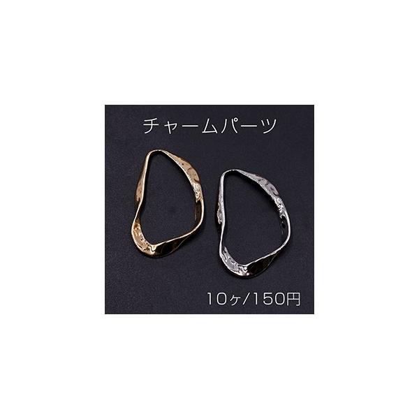 チャームパーツ 不規則フレーム 27×44mm【10ヶ】